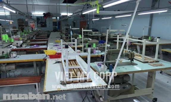 Sang gấp xưởng may hàng thun 250m2 có sẵn 40 máy may ở KCN Vĩnh Lộc Quận Bình Tân 1