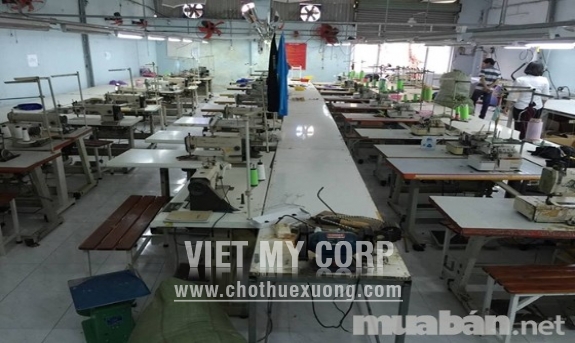 Sang gấp xưởng may hàng thun 250m2 có sẵn 40 máy may ở KCN Vĩnh Lộc Quận Bình Tân 2