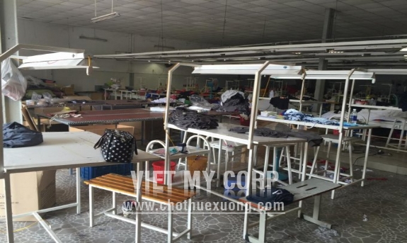 Cần sang nhượng xưởng may hàng quần áo thun 500m2 có sẵn máy may và trang thiết bị,đường Nguyễn Văn Quá, Quận 12 3