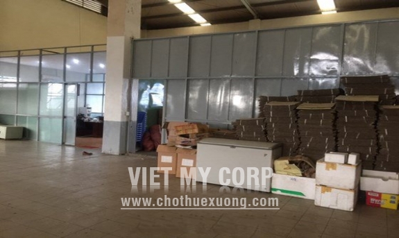 Cho thuê nhà xưởng 450m2 trong KCN Tân Bình, Quận Tân Phú 4