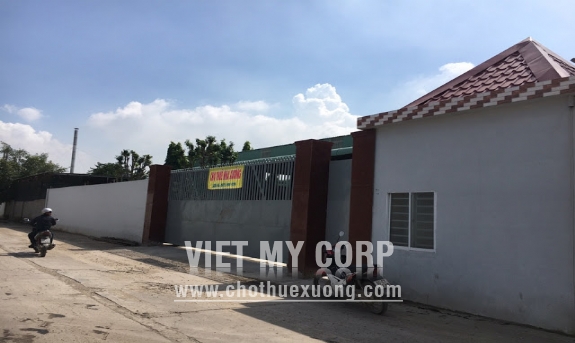 Cho thuê nhà xưởng mới xây 1600m2 tại ấp Tân Cang, xã Phước Tân, Biên Hòa, Đồng Nai 1