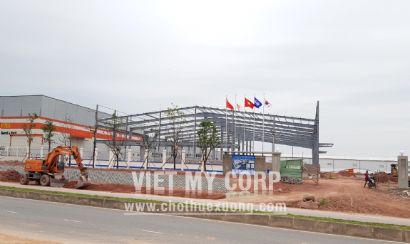 Chính chủ cho thuê gấp nhà xưởng mới xây gần Samsung Thái Nguyên 6