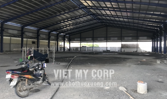 Cho thuê nhà xưởng gần chợ Tân Phước Khánh, Tân Uyên, BD 2500m2  giá 2,2usd/m2 1