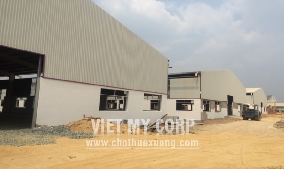 Cho thuê nhà xưởng 3000m2 đến 30,000m2 trong cụm CN Phú Chánh, Thành Phố Mới, BD 10