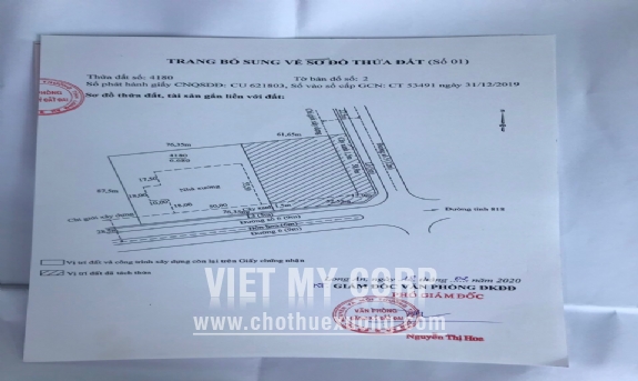 Bán nhà xưởng 3000m2 KV đất 12033m2 trong KCN Hoà Bình, Thủ Thừa, Long An 1