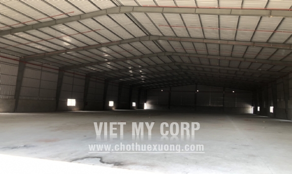 Cho thuê gấp nhà xưởng mới xây 8000m2 KV đất 2ha ở Long Nguyên, Bến Cát, BD 9