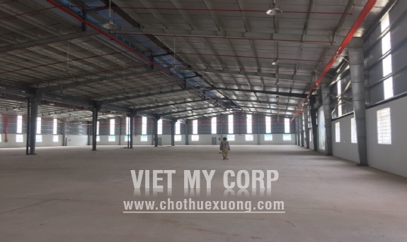 Nhà xưởng cho thuê trong KCN Giang Điền DT xưởng 5.120m2 khuân viên 11.508m2 2