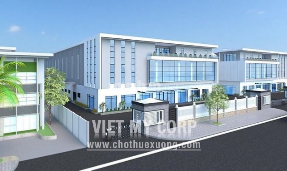 Cần cho thuê 4420m2  Xưởng mới xây trong KCN Tân Đô, Đức Hòa, Long An 1