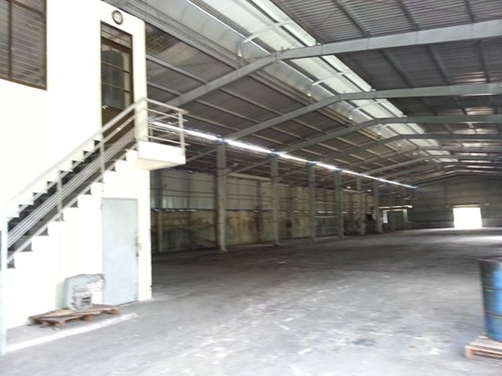 Nhà xưởng cho thuê 3600m2 giá 65tr/th ở xã Tân Phú Trung huyện Củ Chi
