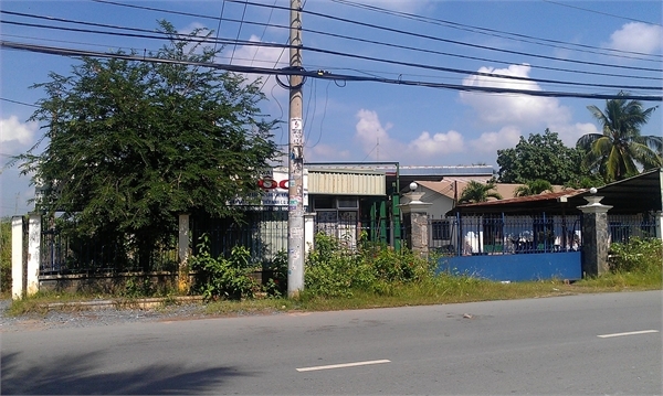 Cho thuê xưởng 2250m2 gần khu công nghiệp Lê Minh Xuân huyện Bình Chánh