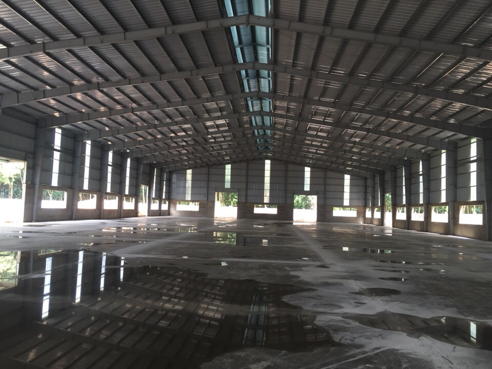 Nhà xưởng cho thuê 3400m2 mới xây giá 1,5usd/m2 ở Tân Uyên Bình Dương
