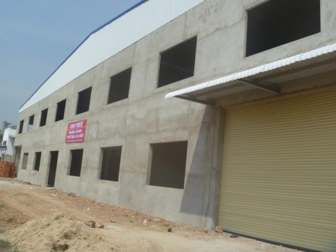 Cho thuê nhà xưởng 1000m2 mới xây đường Nguyễn Văn Bứa huyện Hóc Môn