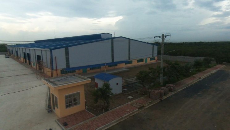 Cho thuê nhà xưởng mới xây trong KCN Thái Hoà -Đức Hoà 3, huyện Đức Hoà, tỉnh Long An