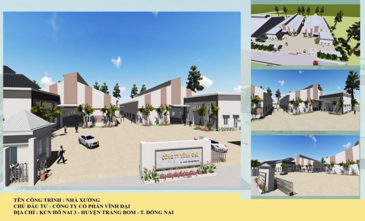 Cho thuê nhà xưởng mới xây 1500m2 và 3000m2 tại KCN Hố Nai 3, xã Bắc Sơn, huyện Trảng Bom, Đồng Nai